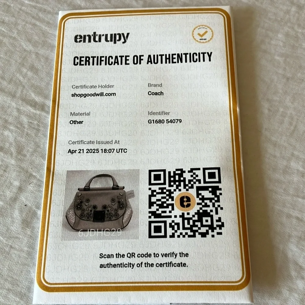 Coach: Grey Birch Willow Flower Drifter Handbag- Top Handle/Strap- Tea Rose - Picture 16 of 16